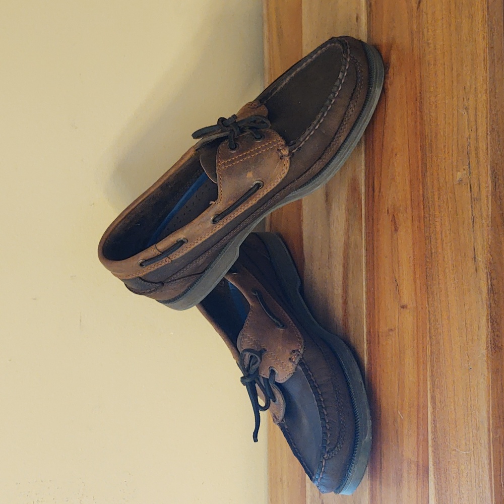 Men's Sperry Top Sider Leather Deck Shoes - Sz. 11 - 0915512